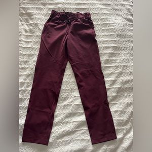 Lululemon Athletica On The Fly 7/8 Pant (old version of stretch high-rise pant)